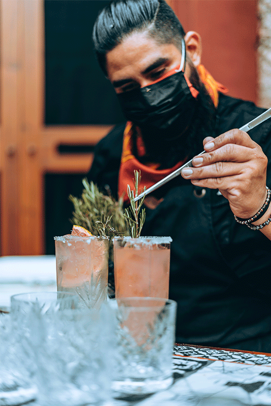 Mixología en bodas
