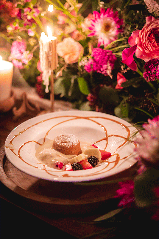 Banquet dishes for events